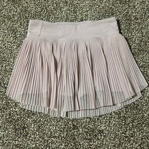 Lululemon just pleat it skirt blush color